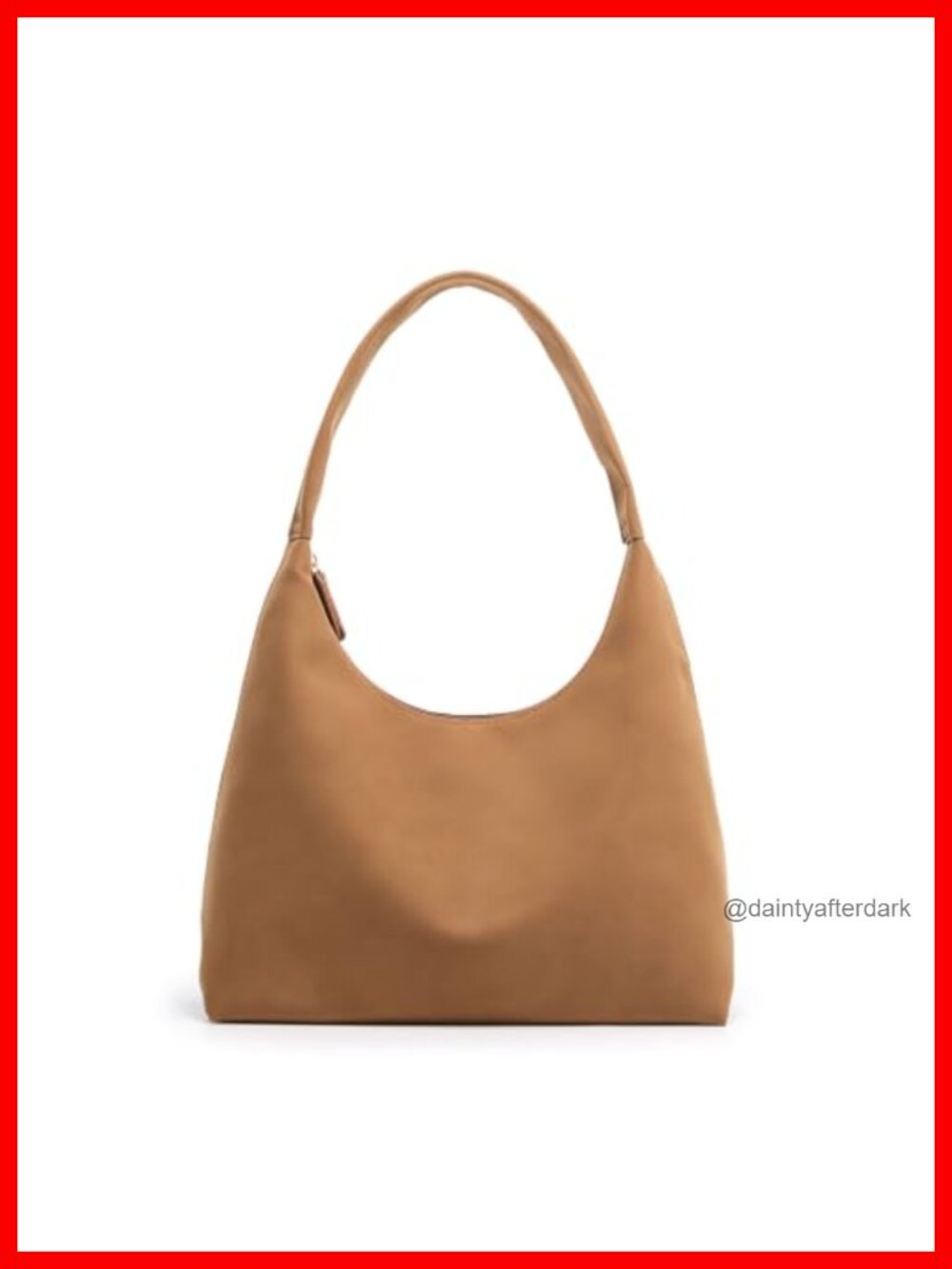 Small PU Leather Hobo Shoulder Bag Y2K Boho Purse